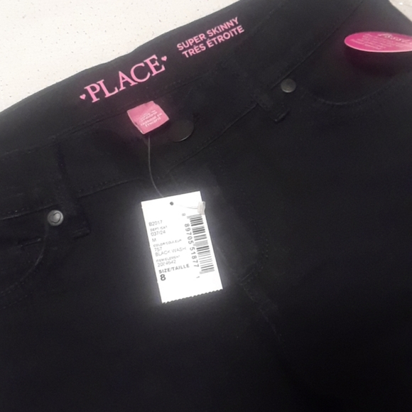 NWT Girl's Super Skinny Jeans - Picture 2 of 4